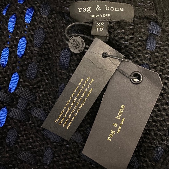 RAG & BONE Cardigan Sweater Coat NWT $800 Jacket XS/S New with Tags OOAK GIFT - Picture 6 of 9